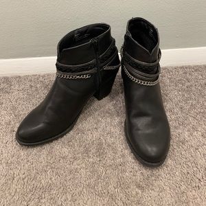 Olive Street black booties size 10